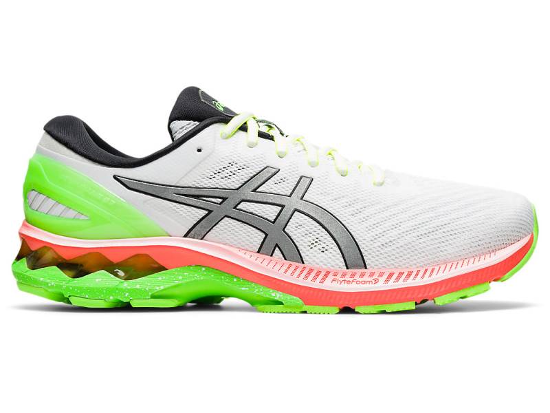 Pánské Běžecké Boty Asics GEL-KAYANO 27 LITE-SHOW Bílé 89012YUCQ